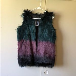 Furry vest